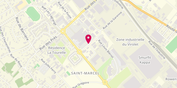 Plan de Carglass, Rue Chaumes, 27950 Saint-Marcel