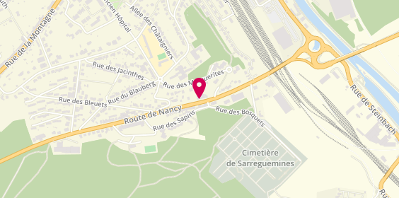 Plan de Tr Design, 18 Route de Nancy, 57200 Sarreguemines