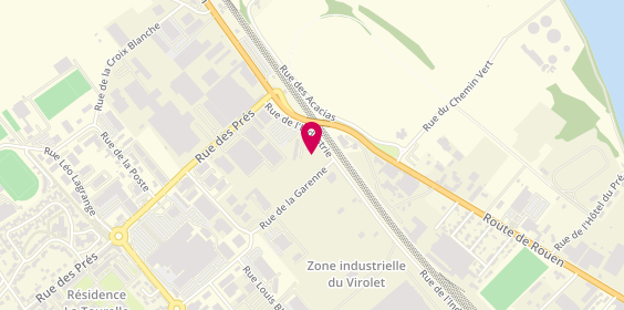 Plan de Euromaster, Zone Industrielle 
11 Rue de la Garenne, 27200 Saint-Marcel