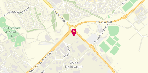 Plan de Renault Saint Lo - Bodemerauto, Zone Aménagement de la Chevalerie
Rue de Torigni, 50000 Saint-Lô