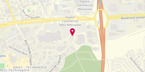 Plan de Norauto, Centre Commercial Cora
Rue Pierre Simon de Laplace, 57000 Metz