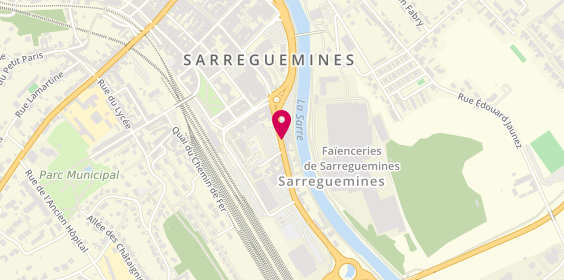 Plan de Carglass, 29 Rue Poincaré, 57200 Sarreguemines