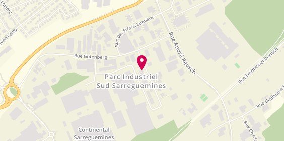 Plan de Rapid'Pare Brise, 2 Rue Joseph Cugnot, 57200 Sarreguemines