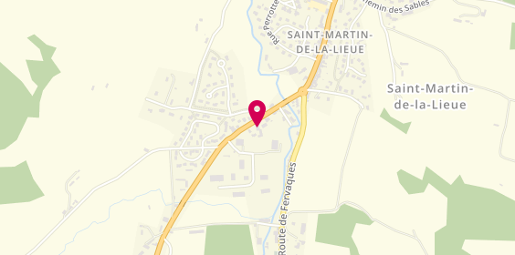 Plan de Auto Expo, Route de Livarot, 14100 Saint-Martin-de-la-Lieue