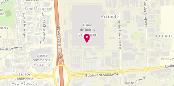 Plan de Stellantis site de Metz, 91 Boulevard Solidarité, 57070 Metz