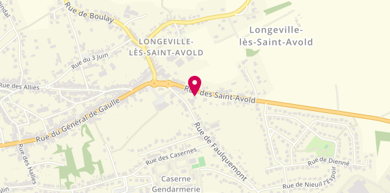 Plan de Grand EST AUTO, Rue du Général de Gaulle, 57740 Longeville-lès-Saint-Avold