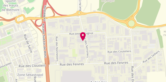 Plan de B.S.F, 7 Rue des Serruriers, 57070 Metz
