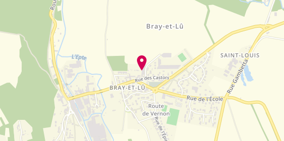 Plan de Augarage, 3 chemin de l'Aubette, 95710 Bray-et-Lû