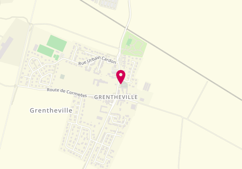Plan de Euromaster, Zone Industrielle Mondeville Sud, 14540 Grentheville