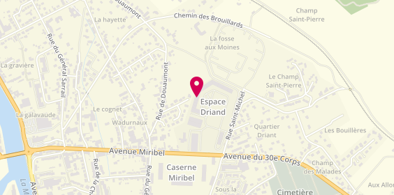 Plan de Auto Pièces Grégorio, Rue Saint-Michel
Espa. Driant, 55430 Belleville-sur-Meuse