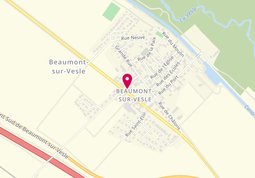 Plan de Ad Expert, 14 Route Nationale, 51360 Beaumont-sur-Vesle