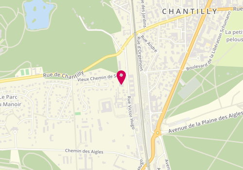Plan de Mercedes Smart Chantilly AUTOHAUS 60, 32 Rue Victor Hugo, 60500 Gouvieux