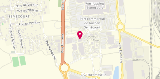 Plan de Norauto, Centre Commercial Auchan
Zone Aménagement Euro Moselle, 57280 Semécourt