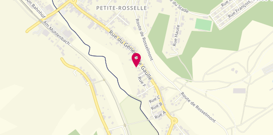 Plan de Autonet 57, 113 Rue du Général de Gaulle, 57540 Petite-Rosselle