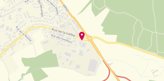Plan de AF Pneus, Zone Aménagement de Jailly, 57535 Marange-Silvange