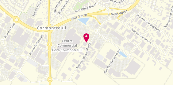 Plan de Carglass, 22 Rue des Blancs Monts, 51350 Cormontreuil