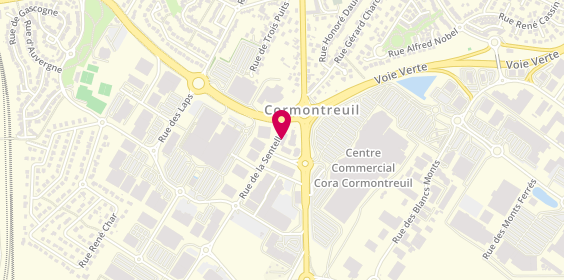 Plan de 1 2 3 Pare Brise, 1 Rue de la Sentelle, 51350 Cormontreuil
