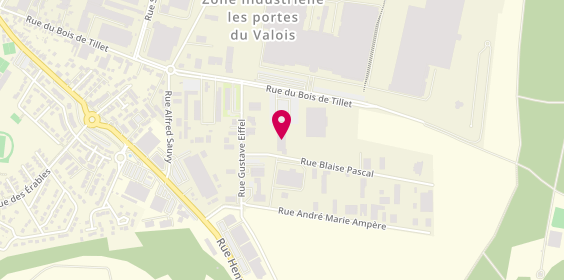 Plan de Meca Poids Lourds, Rue Blaise Pascal, 60800 Crépy-en-Valois