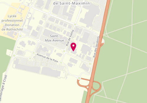 Plan de GUEUDET 1880 Saint Merri, 89 Rue des Droits de l'Homme, 60740 Saint-Maximin