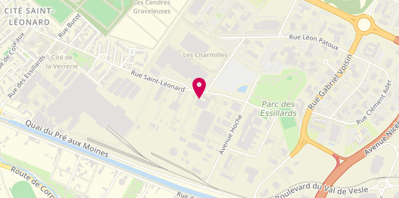 Plan de Auto Star, 44 Rue Saint Léonard, 51100 Reims