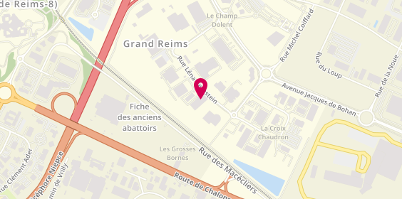 Plan de QUANTIUM by autosphere, 14 Rue Léna Bernstein, 51100 Reims