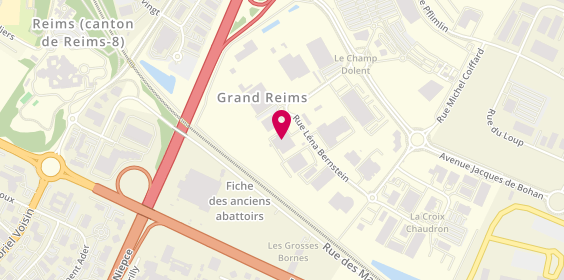Plan de VOLKSWAGEN REIMS - Intenz by autosphere, Cité de l'Automobile
10 Rue Léna Bernstein, 51100 Reims