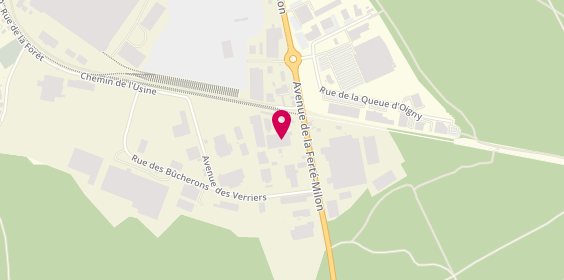 Plan de Bestdrive, 74 avenue de la Ferté Milon, 02600 Villers-Cotterêts