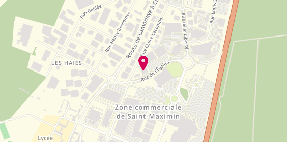 Plan de Carglass, 215 Rue de l'Égalité, 60740 Saint-Maximin