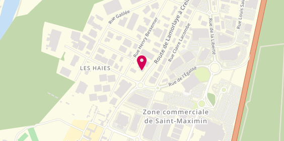 Plan de L'Atelier Par Apc, 465 Rue Henry Bessemer, 60740 Saint-Maximin