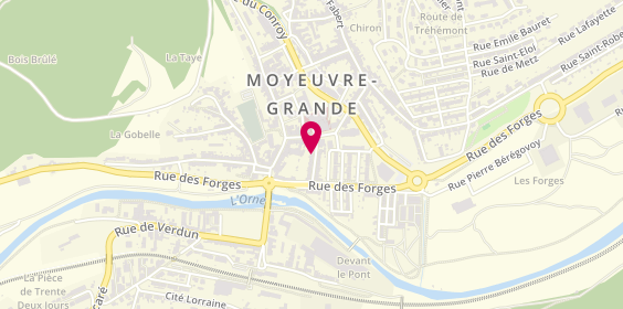 Plan de P.Maxx, 2 Rue Jeanne d'Arc, 57250 Moyeuvre-Grande