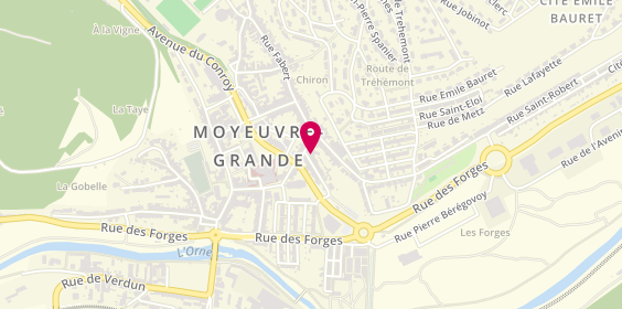 Plan de Garage Ludo, 1 Rue Lieutenant Maurice Knoblauch, 57250 Moyeuvre-Grande