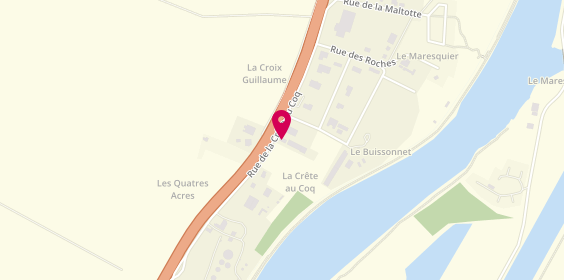 Plan de D.S Autos, Zone Artisanale du Maresquier
Rue de la Crète au Coq, 14150 Ouistreham