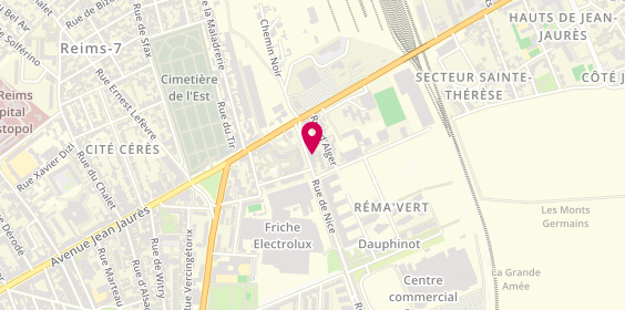 Plan de Electric Auto, 13 Rue de Nice, 51100 Reims