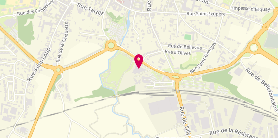 Plan de Total, 16 Boulevard Sadi Carnot, 14400 Bayeux