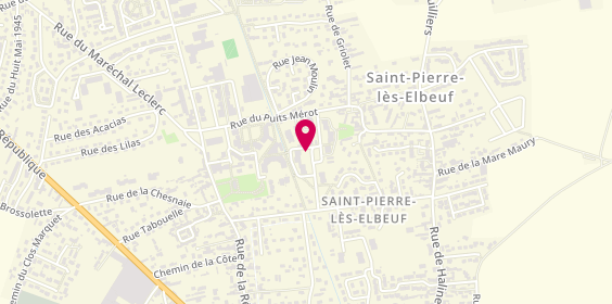 Plan de PETIT Arnaud, Rue Georges Brassens, 76320 Saint-Pierre-lès-Elbeuf