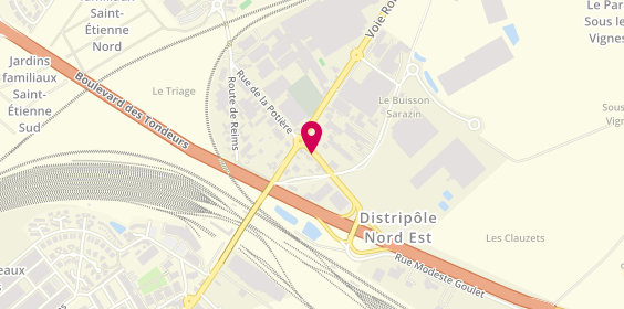 Plan de Auto Net 51, 17 Rue de la Potiere, 51450 Bétheny