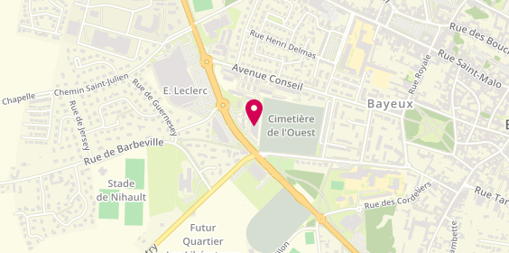 Plan de Mondial Pare-Brise, Boulevard du 6 Juin, 14400 Bayeux