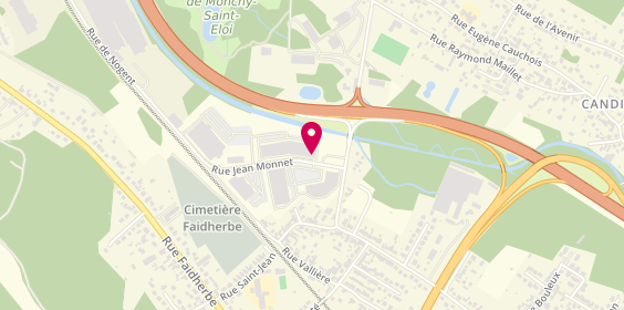 Plan de Expert Pneus, 86 Rue Jean Monnet, 60180 Nogent-sur-Oise