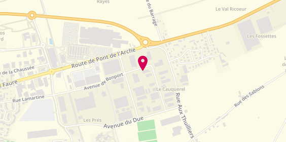 Plan de Nadrian Automobiles, 59 avenue de Bonport, 76320 Saint-Pierre-lès-Elbeuf
