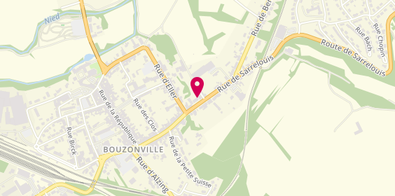 Plan de Bosch Car Service, 49 Rue de Sarrelouis, 57320 Bouzonville