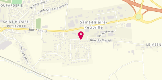 Plan de Vsp Automobiles toute marque, 1A Rue du Mesnil, 50500 Saint-Hilaire-Petitville