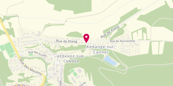 Plan de Auto Primo, 11 Route de Bouzonville, 57920 Kédange-sur-Canner