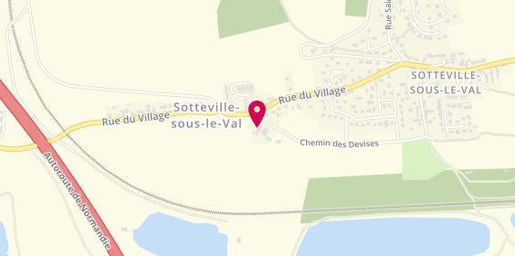 Plan de FERRAND Michel, chemin Des Devises, 76410 Sotteville-sous-le-Val