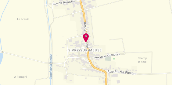 Plan de Garage de Sivry-sur-Meuse, 44 Route Nationale, 55110 Sivry-sur-Meuse