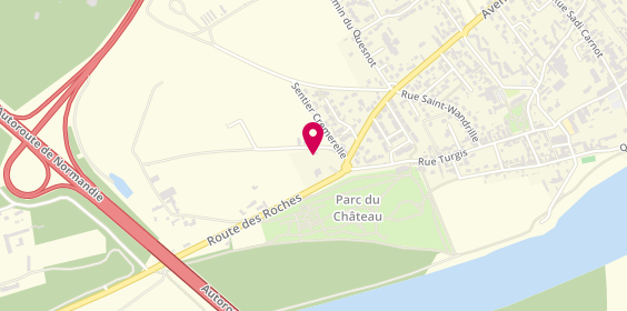 Plan de La Perreuse Auto, 4517 Route des Roches, 76350 Oissel