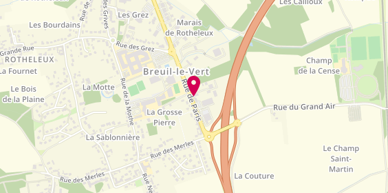 Plan de Breuil Auto Service, 795 Route de Paris, 60600 Breuil-le-Vert
