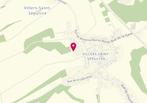 Plan de Deboss' Auto-Moto, 9 impasse du Muguet, 60134 Villers-Saint-Sépulcre