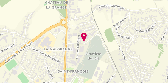 Plan de Philippe Dépannage, 10 Rue Saint-Fiacre, 57100 Thionville