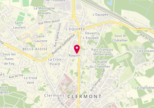 Plan de Cler'Auto Services, 75 Rue du Général de Gaulle, 60600 Clermont
