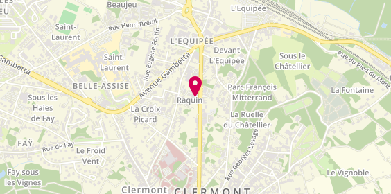 Plan de Cler'Auto Services, 75 Rue du Général de Gaulle, 60600 Clermont